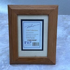 Pedroza Oak Collection Picture Frame 5" x 7" Minimalist Modern